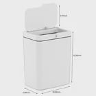 4 Gallon Automatic Bathroom Trash Can w/Lid, Touchless Motion Sensor Gabage Can