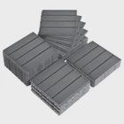 Well Feed Plastic Interlocking Deck Tiles 27PCS, 12"x12" Waterproof Outdoor Flooring