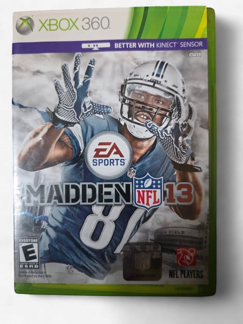 Madden NFL 13 - Microsoft Xbox 360 NO MANUAL