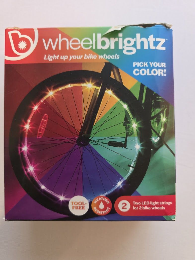 Bike Wheel LED Lights Color Changing Brightz  2PACK