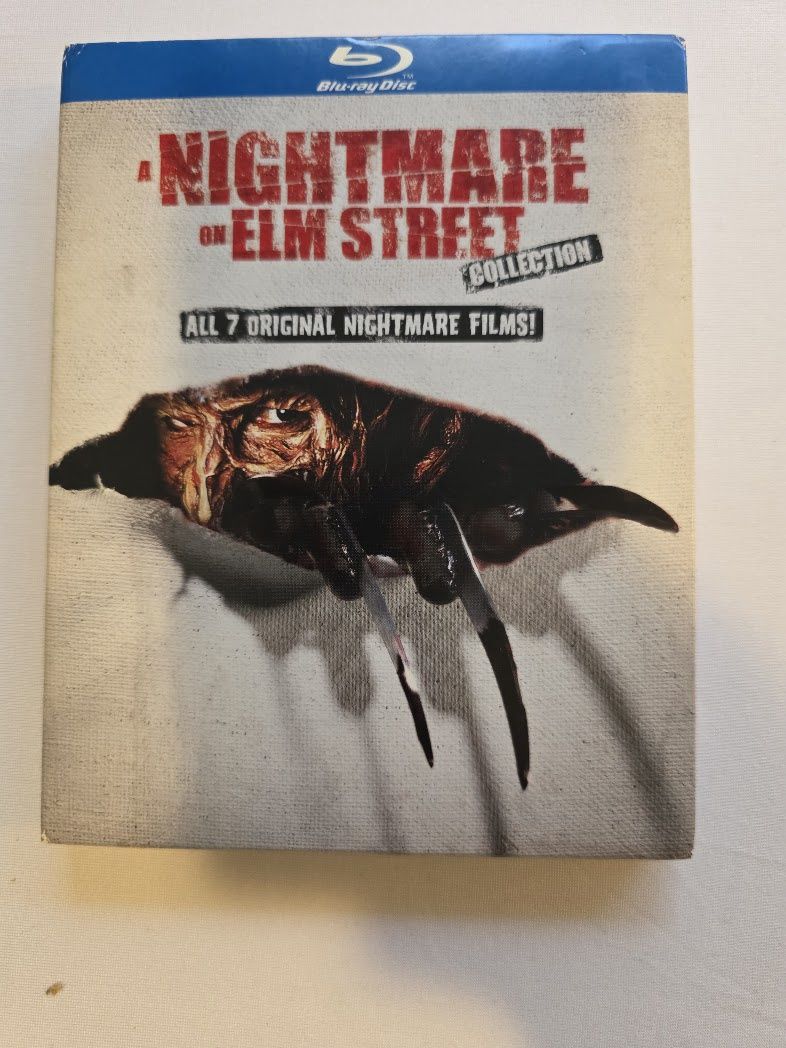 A Nightmare On Elm Street Collection 7 Film Blu-ray with Slipcover