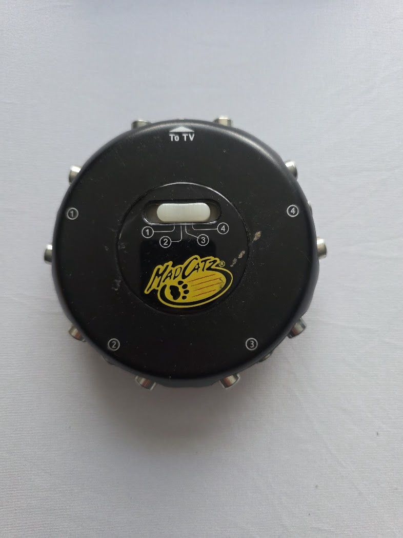 Mad Catz Universal 4 System Selector Switch AV Adapter designed for gaming consoles