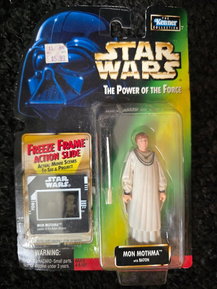 Star Wars Power of the Force POTF MON MOTHMA Figure NIB