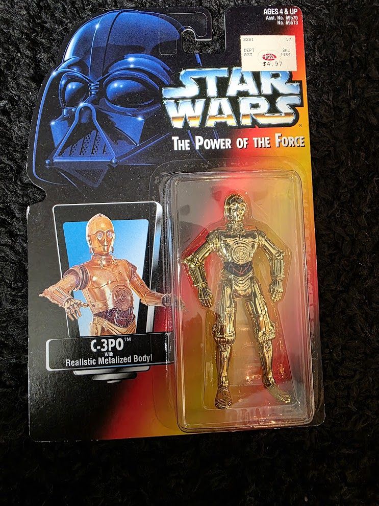 Kenner Star Wars The Power Of The Force c-3po Action Figure