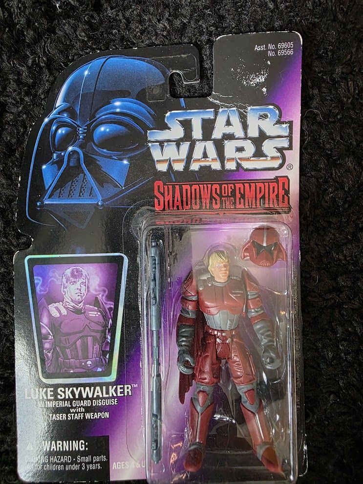 Star Wars Shadows Of The Empire Luke Skywalker Imperial Guard Disguise Figure