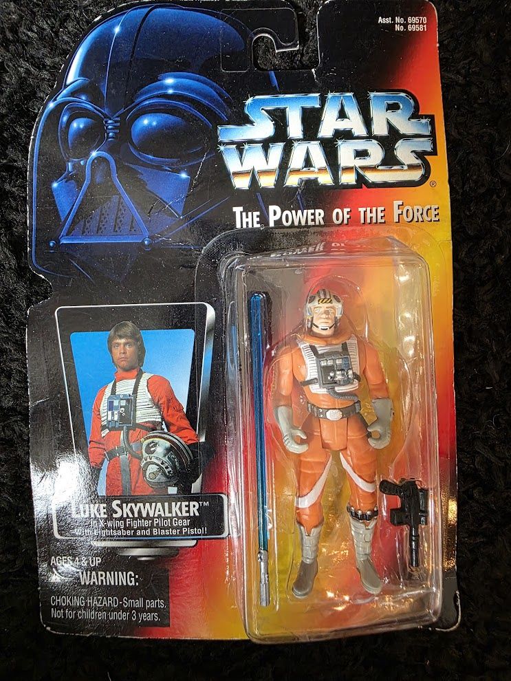 Star Wars Power of the Force Luke Skywalker X-Wing Pilot