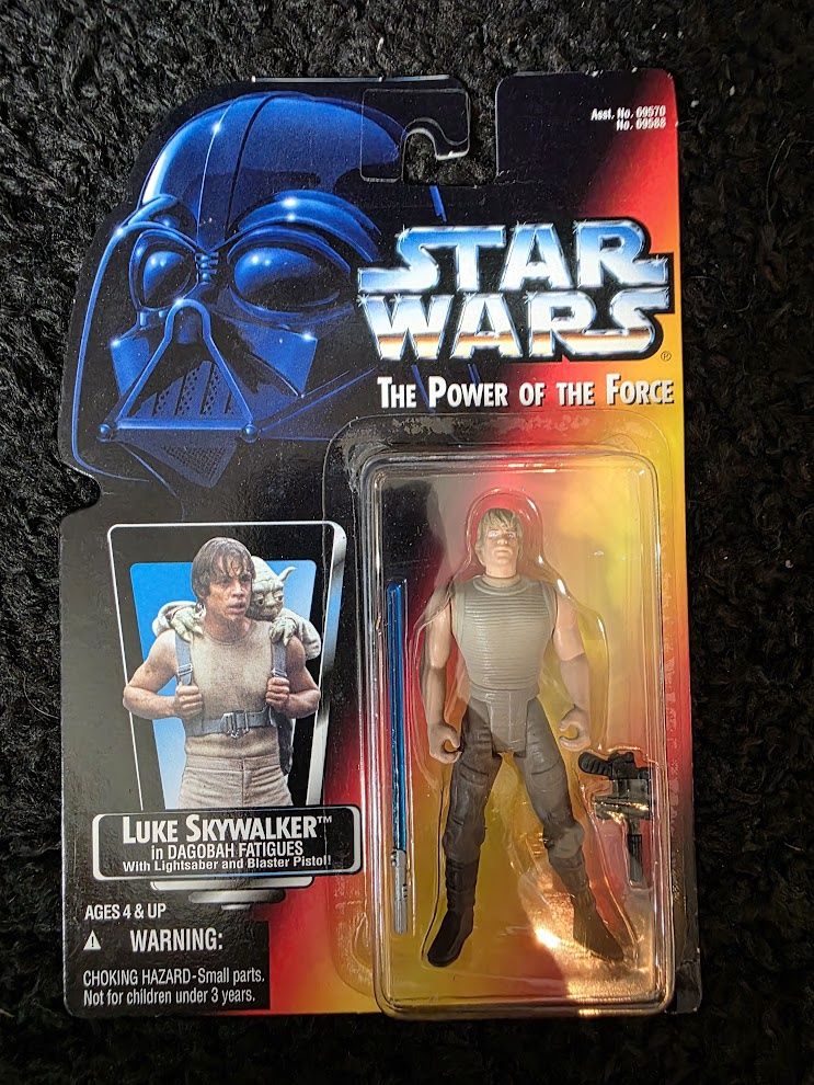 Kenner Star Wars, The Power of the Force: Luke Skywalker in Dagobah Fatigues