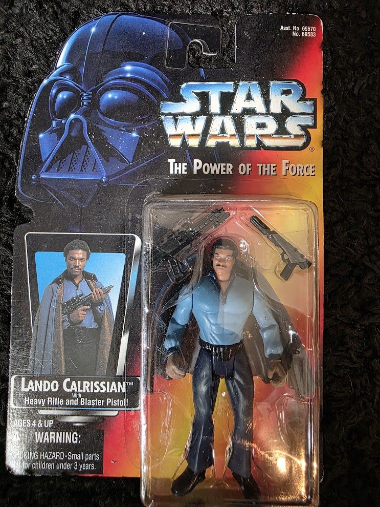 Kenner Star Wars: Power of the Force - Lando Calrissian w/ Heavy Rifle