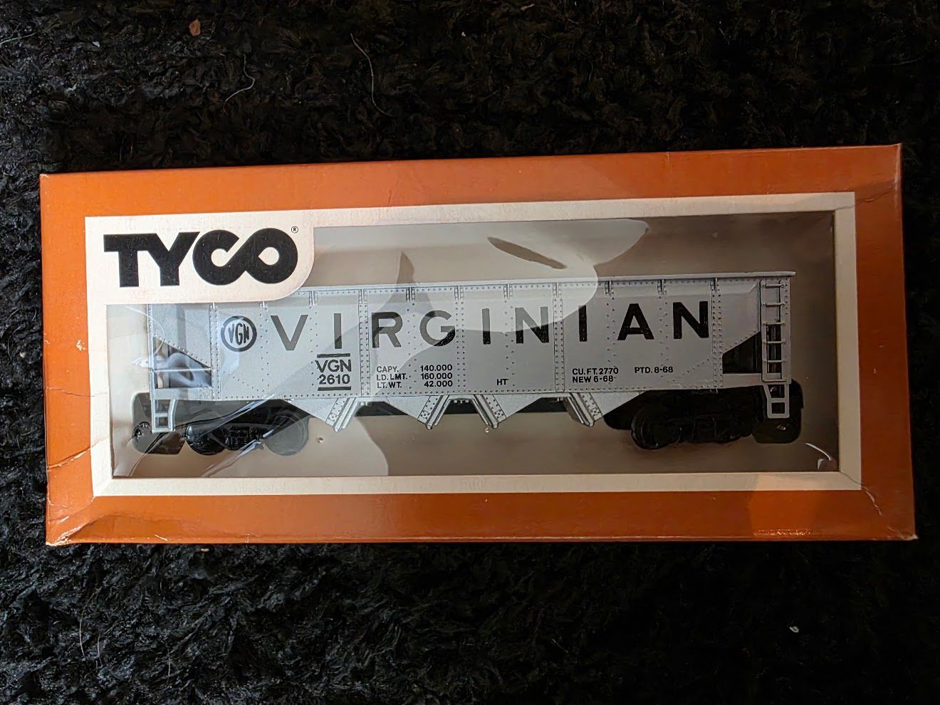 Virginian Railway Hopper Car – VGN #2106 HO Scale EC-1770J