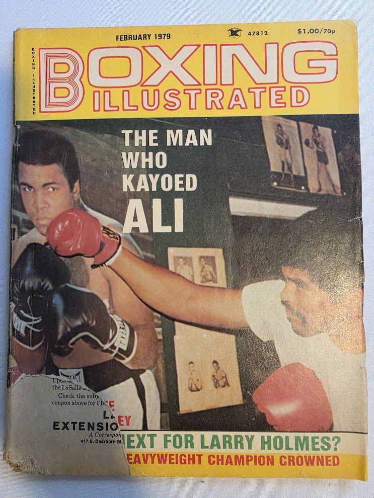 BOXING ILLUSTRATED Magazine February 1979 TUNNEY- HOLMES- ALI