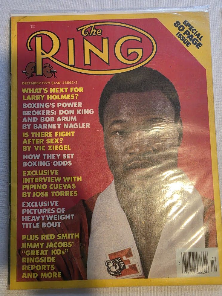 The Ring Boxing Magazine December 1979 Larry Holmes