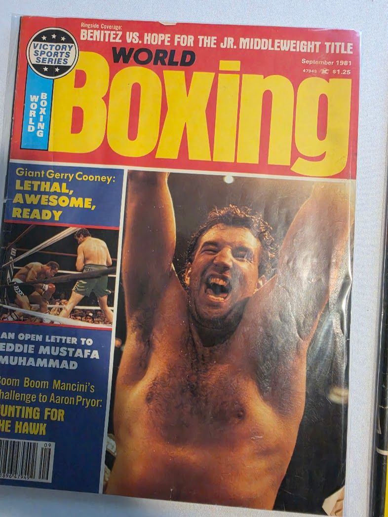 World Boxing September 1981 Boom Boom