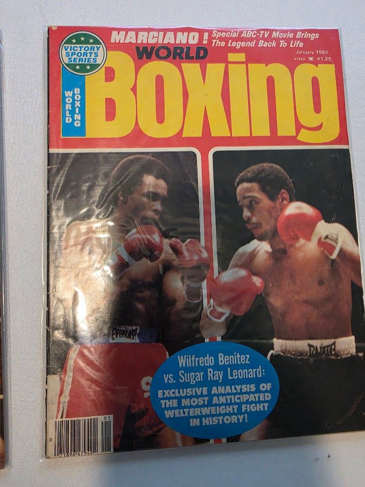 WORLD OF BOXING Magazine-JANUARY 1980 Benitez Leonard