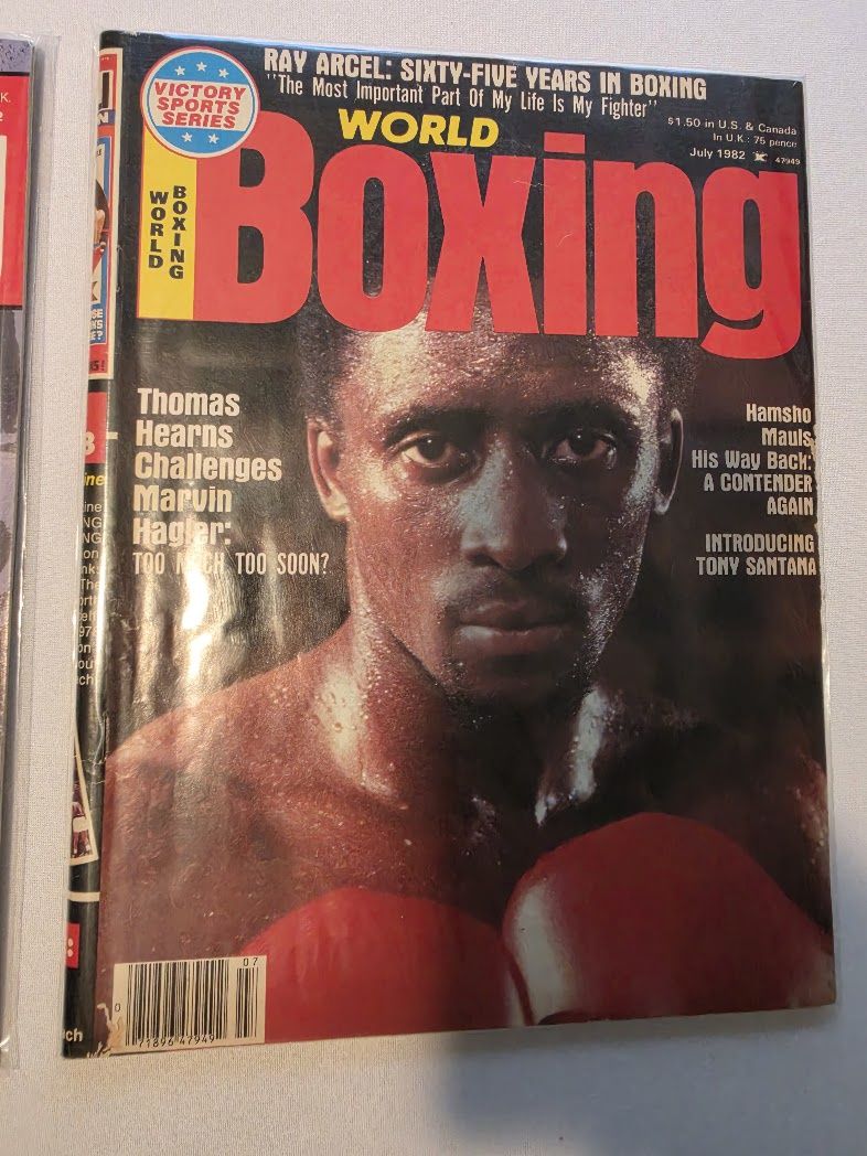 World Boxing Magazine July 1982 Thomas Hearns