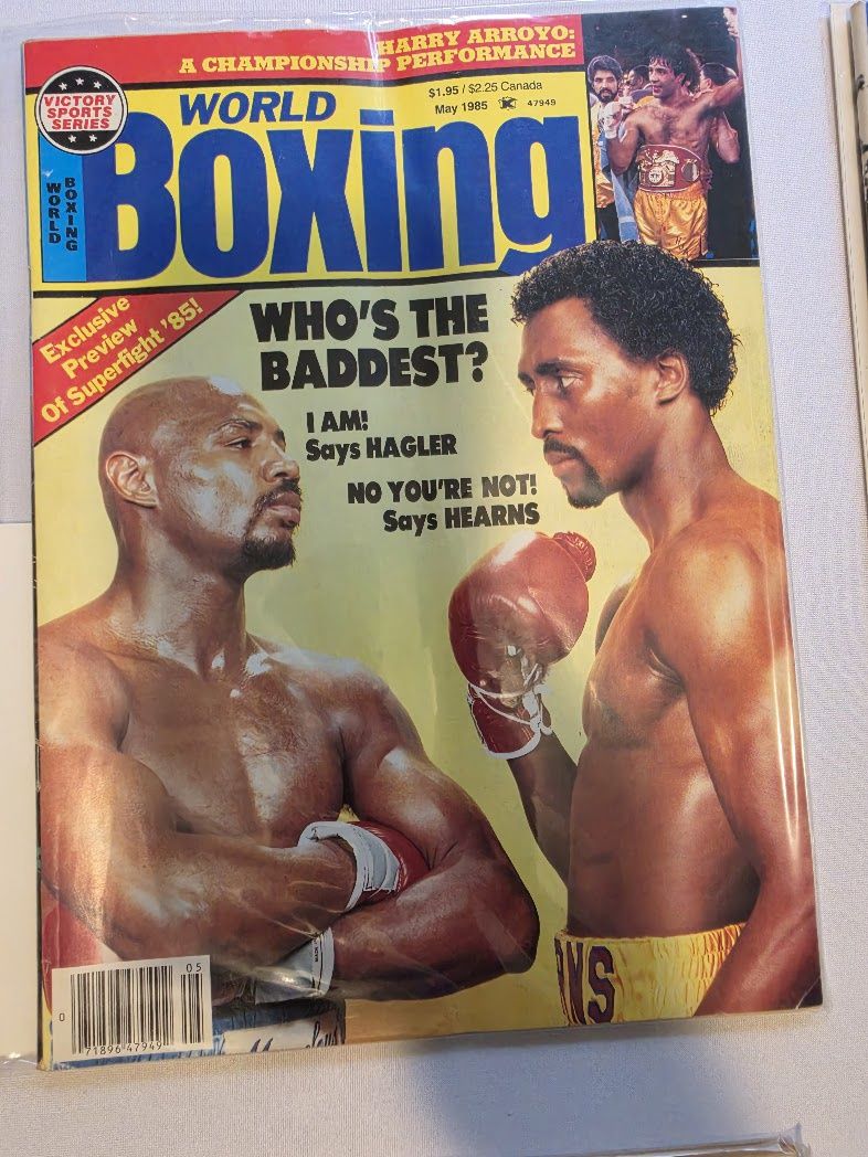 World Boxing Magazine April 1985 Gerry Cooney vs Greg