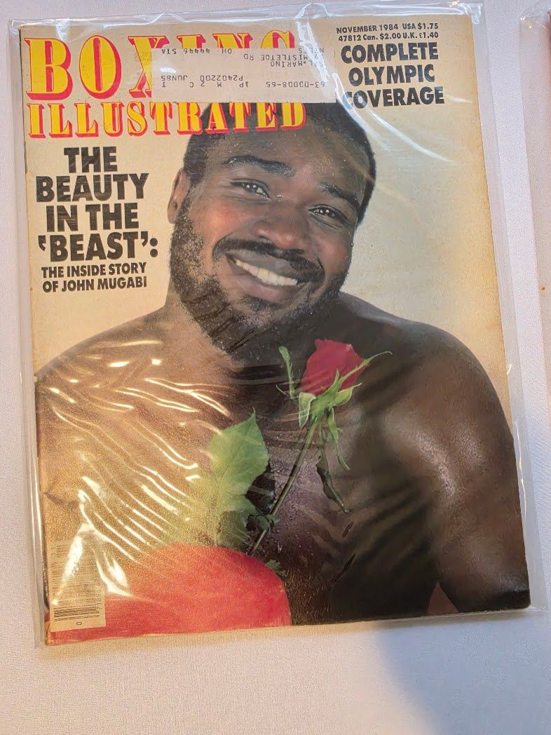 boxing illustrated magazine november 1984 the beauty in the beast