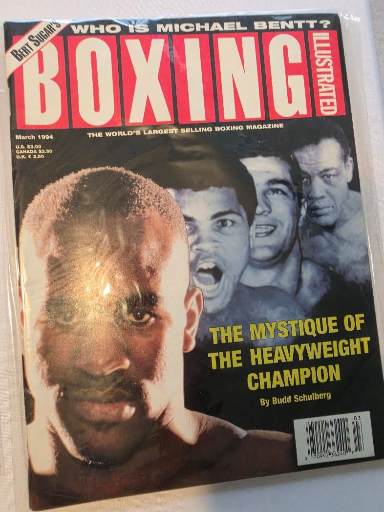 Boxing Illustrated Magazine March 1994 Michael Bentt