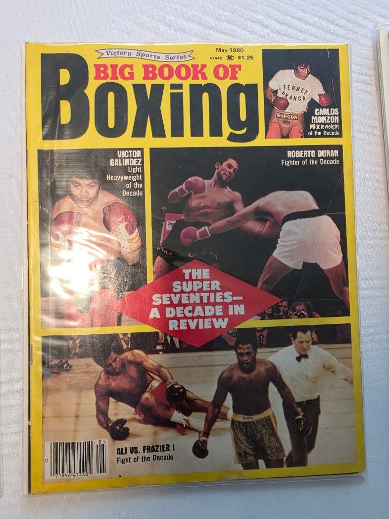 Big Book of Boxing Magazine May 1980 The Super Seventies