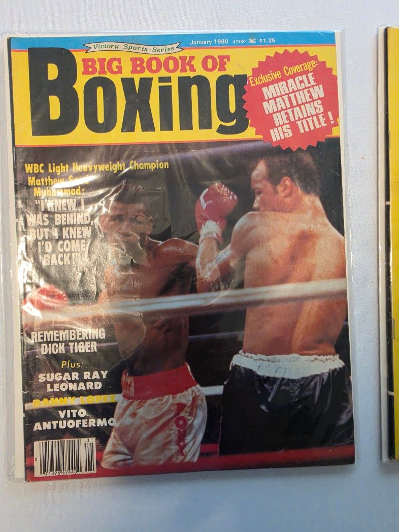 Big Book of Boxing Miracle Matthew Retains His Title! January 1980