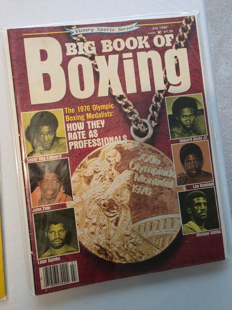 Big Book Of Boxing July 1980 leonard spinks