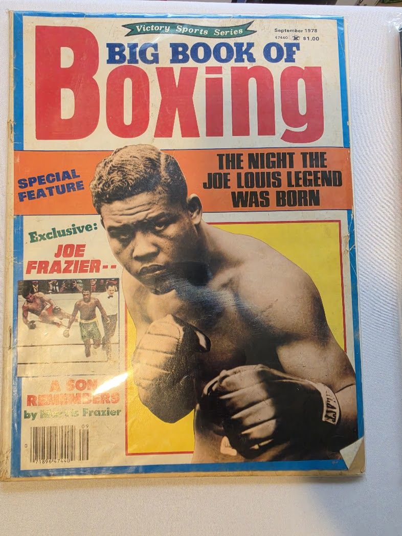 Big Book of Boxing The Night The Joe Louis Legend Was Born September 1978