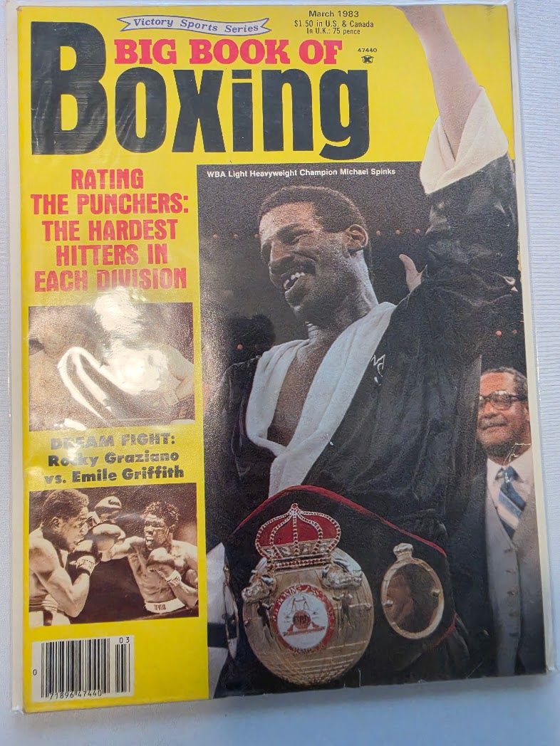 Big Book Of Boxing Magazine - March 1983