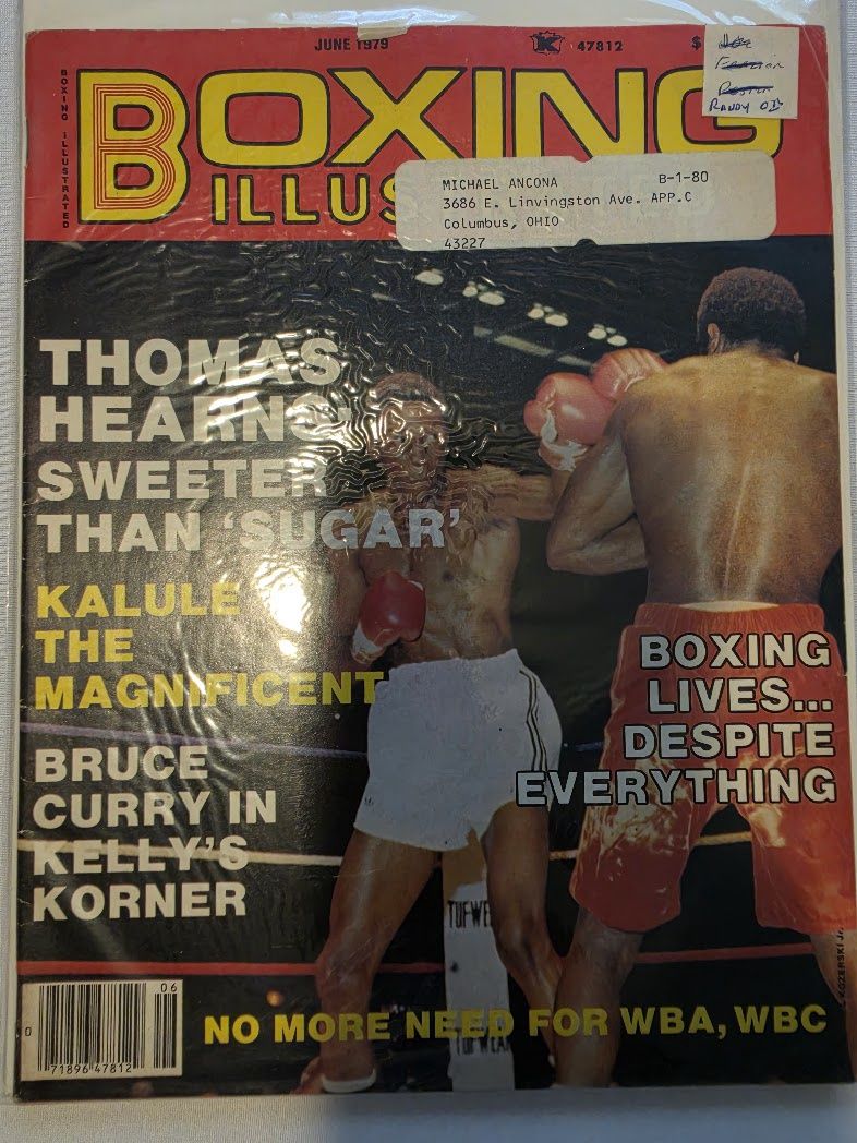 1979 - Boxing Illustrated Magazine THOMAS HEARNS June 1979 KALULE/BRUCE CURRY