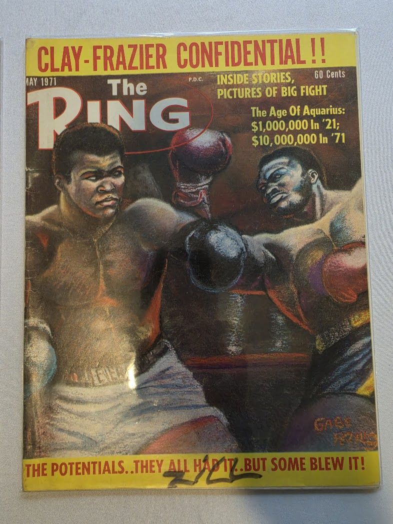 THE RING Magazine May 1971 Clay-Frazier Confidential