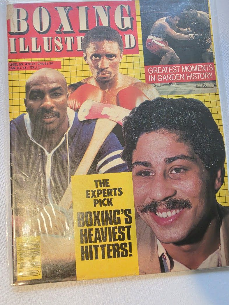 1983 Boxing Illustrated Magazine Thomas Hearns Cover April