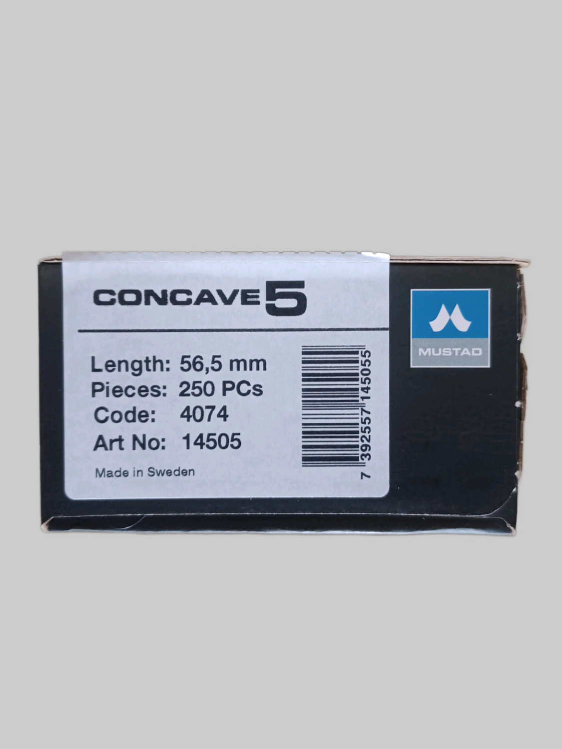 MUSTAD NAIL - CONCAVE, SIZE: 5, STYLE: .