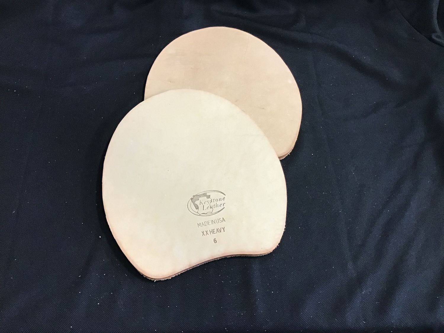 KEYSTONE LEATHER PAD, SIZE: 6, STYLE: HEAVY XX