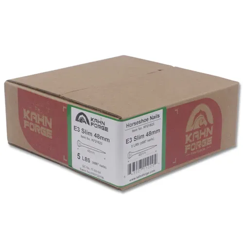 KAHN NAILS 5# BOX, SIZE: E3 SLIM, STYLE: .