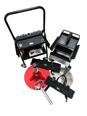 FOOT STANDS, TOOL BOXES AND BAGS