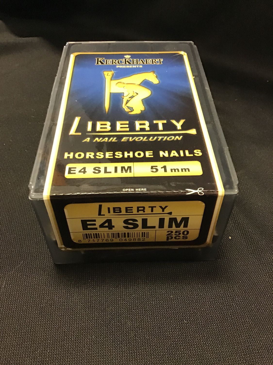 LIBERTY NAILS E, SIZE: 4 SLIM, STYLE: .