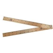 FOOT PRO BRASS RULER