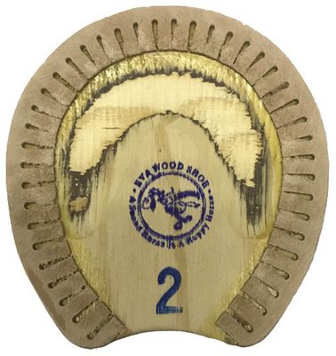 EVA WOOD CLOG with LEATHER RIM