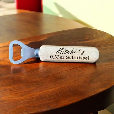 Flaschenöffner personalisiert