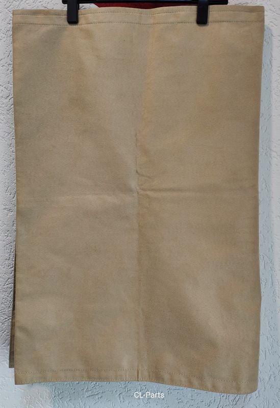 Rundumgardienen beige / schwarz