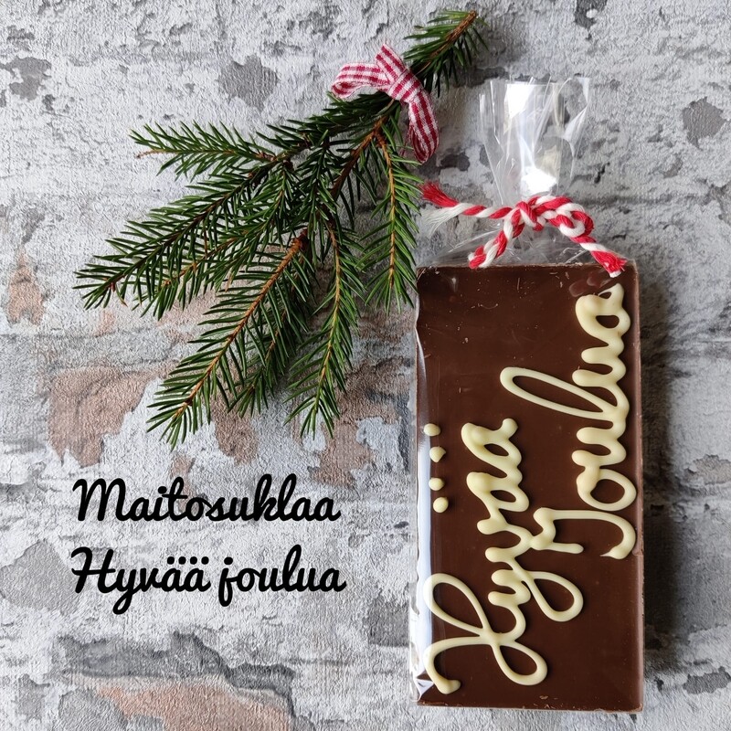 Maitosuklaa Hyvää joulua