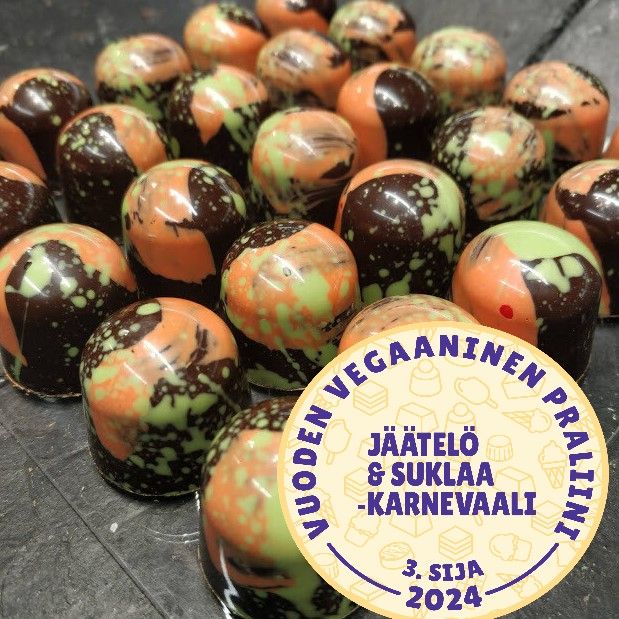 Tumma suklaa appelsiini konvehti (G,L,V)