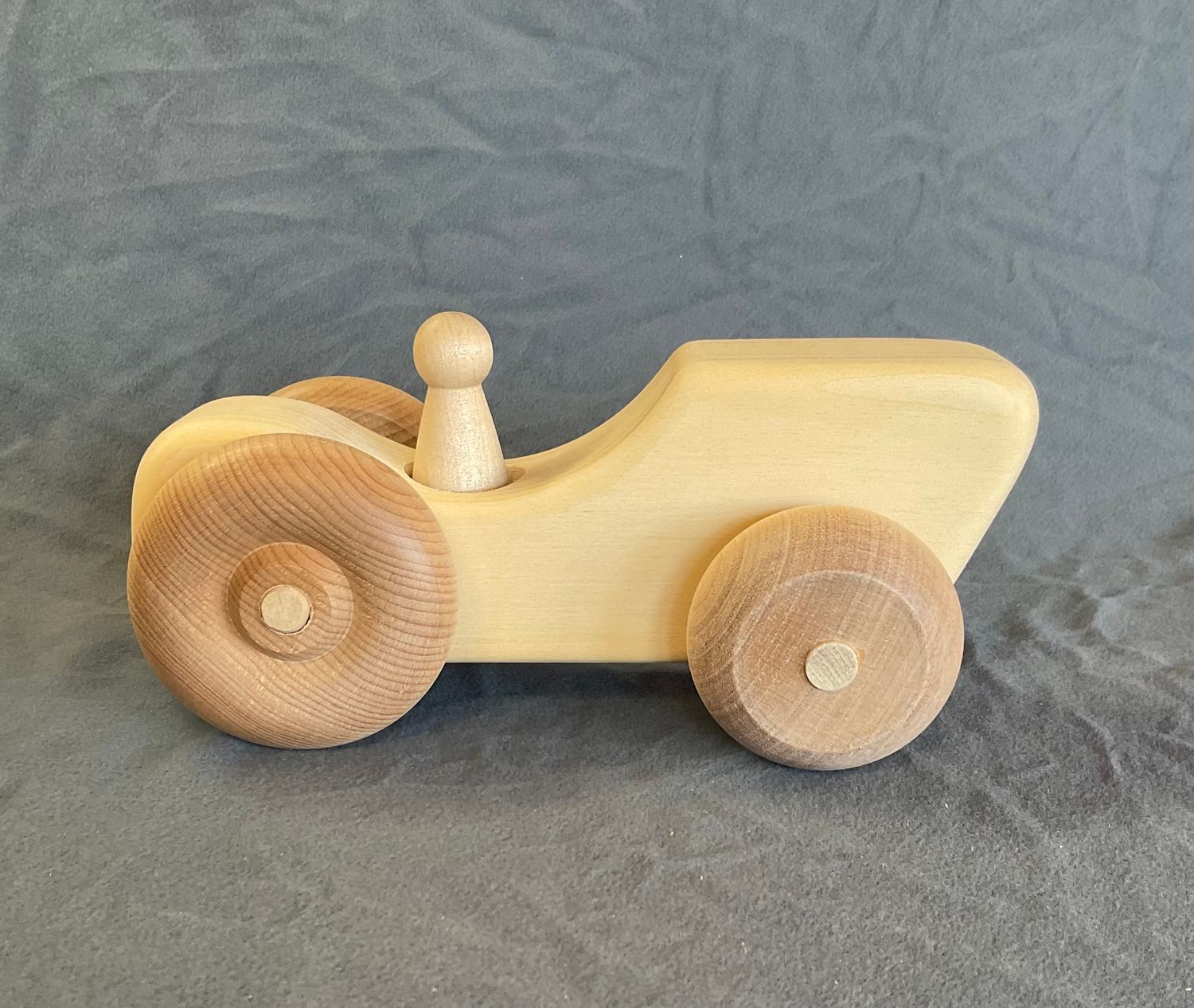 farm tractor wooden toy