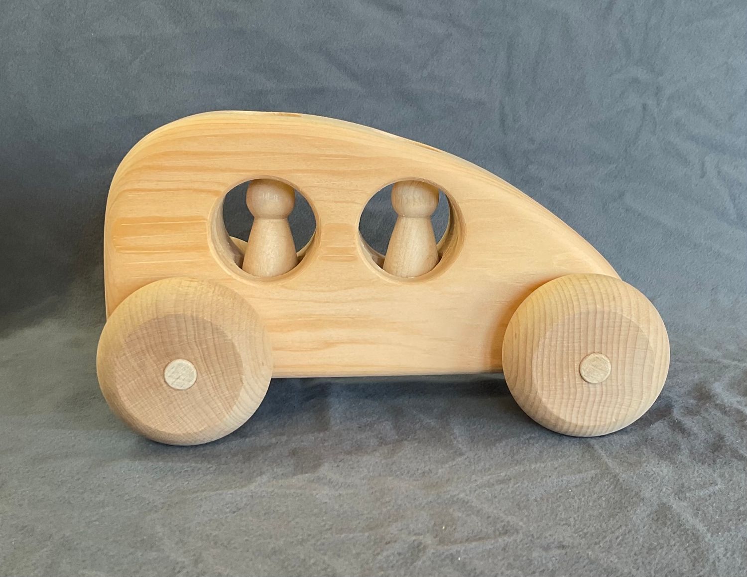 hybrid car wooden toy
