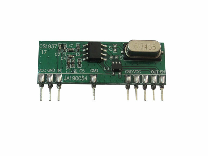 Low Cost Receiver Module 433.92MHz (RCRX1-434-CT) coated version