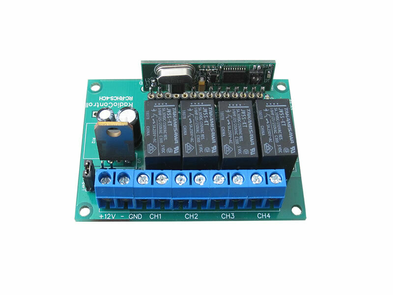 433.92 RX Boards with decoding  (RC-RHCS-4CHB)