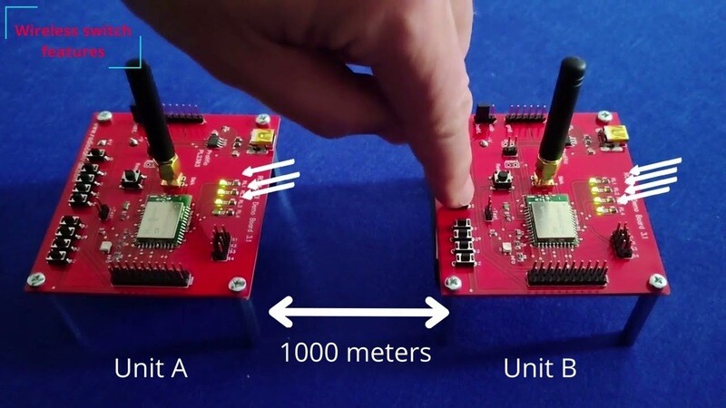Wireless Switch Long Range 868MHz (RCQ3-868)