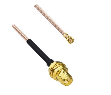 SMA series cable to U.FL Coax Cable - Reverse Polarity