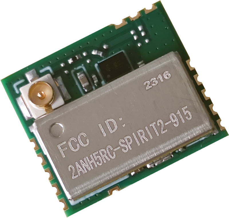 915MHz S2-LP Transceiver module (RC-SPIRIT2-915)