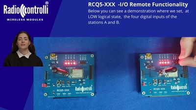868MHz Radio Modem  with remote I/O control   (RCQ5-868)