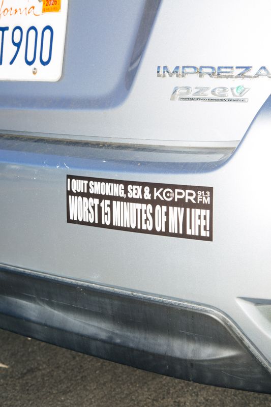 KCPR Bumper Sticker