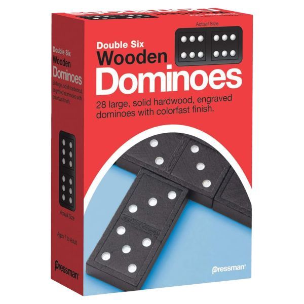 Wooden Dominos - Double Six